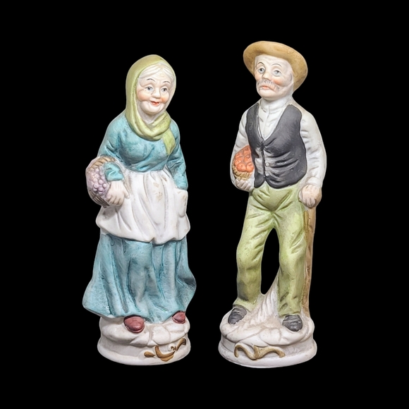 Vintage Elderly Couple Figurines - Picture 5 of 5